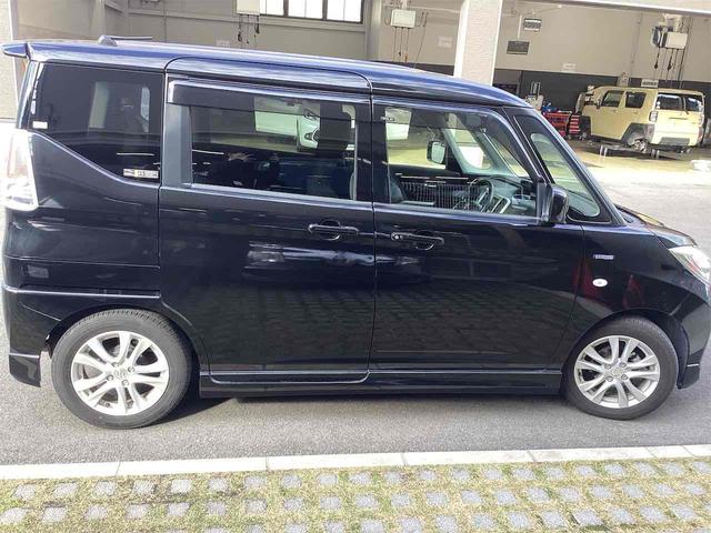 ソリオ ハイブリッドMX ETC バックカメラ ナビ レーンアシスト 衝突被害軽減システム 両側スライド・片側電動 スマートキー アイドリングストップ 電動格納ミラー シートヒーター CVT アルミホイール(17枚目)