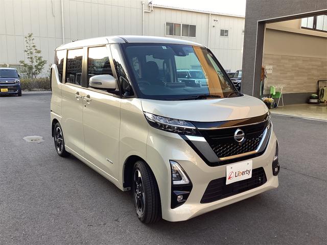 ルークス ハイウェイスター　Ｘ　純正ナビ　ＥＴＣ　全周囲カメラ　両側スライド・片側電動　クリアランスソナー　スマートキー　アイドリングストップ　電動格納ミラー　ベンチシート　ＣＶＴ　ミュージックプレイヤー接続可（10枚目）