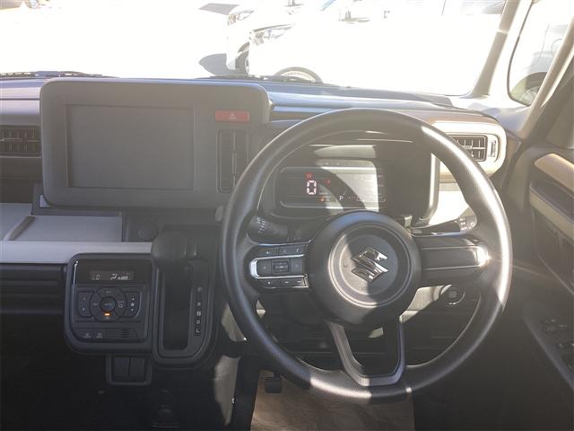 スペーシア ハイブリッドG 両側スライドドア クリアランスソナー レーンアシスト 衝突被害軽減システム LEDヘッドランプ スマートキー アイドリングストップ 電動格納ミラー ベンチシート CVT 盗難防止システム ABS(5枚目)