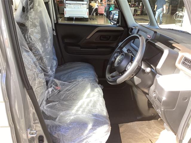 スペーシア ハイブリッドG 両側スライドドア クリアランスソナー レーンアシスト 衝突被害軽減システム LEDヘッドランプ スマートキー アイドリングストップ 電動格納ミラー ベンチシート CVT 盗難防止システム ABS(12枚目)