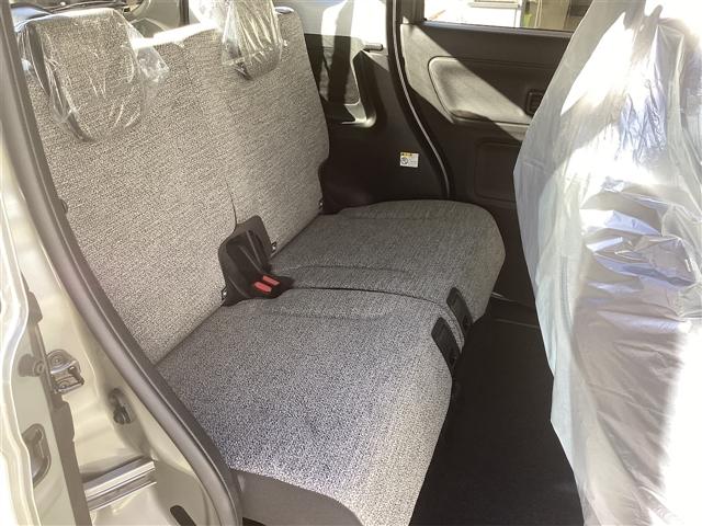 スペーシア ハイブリッドG 両側スライドドア クリアランスソナー レーンアシスト 衝突被害軽減システム LEDヘッドランプ スマートキー アイドリングストップ 電動格納ミラー ベンチシート CVT 盗難防止システム ABS(14枚目)