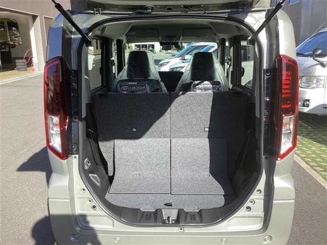 スペーシア ハイブリッドG 両側スライドドア クリアランスソナー レーンアシスト 衝突被害軽減システム LEDヘッドランプ スマートキー アイドリングストップ 電動格納ミラー ベンチシート CVT 盗難防止システム ABS(22枚目)