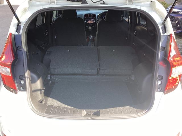 ノート ｅ－パワーニスモ　全周囲カメラ　純正ナビ　ＴＶ　クリアランスソナー　レーンアシスト　衝突被害軽減システム　アルミホイール　オートライト　スマートキー　電動格納ミラー　ＣＶＴ　盗難防止システム（32枚目）