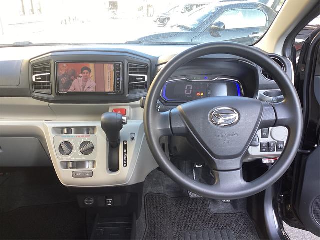 ミライース Ｘ　ＳＡＩＩＩ　ＥＴＣ　バックカメラ　ナビ　ＴＶ　クリアランスソナー　衝突被害軽減システム　オートマチックハイビーム　キーレスエントリー　アイドリングストップ　電動格納ミラー　ＣＶＴ　ＥＳＣ　アルミホイール　エアコン（5枚目）