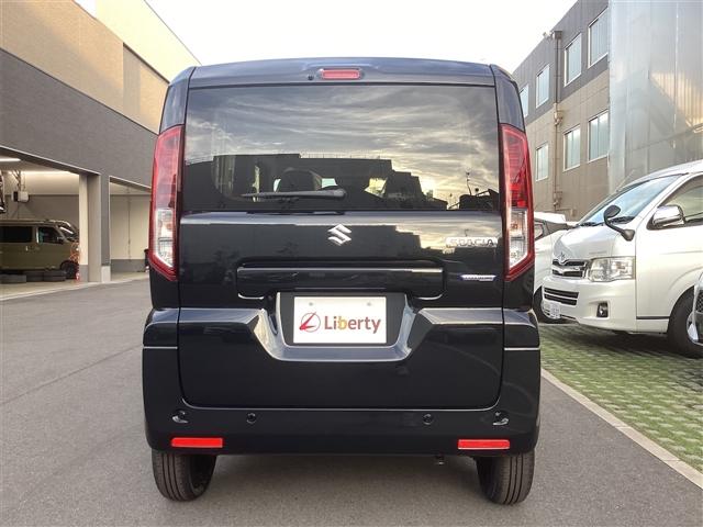 スペーシア ハイブリッドG 両側スライドドア クリアランスソナー 衝突被害軽減システム LEDヘッドランプ スマートキー アイドリングストップ 電動格納ミラー CVT 盗難防止システム ABS ESC 衝突安全ボディ エアコン(18枚目)