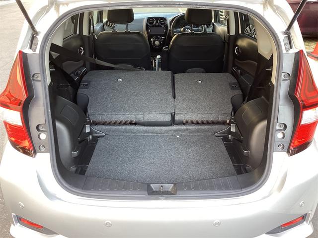 ノート e-パワー メダリスト 衝突軽減B 純正ナビ TV アラウンドビューモニター ETC クルーズコントロール 革巻きステアリング スマートキー プッシュスタート ステアリングスイッチ オートライト 純正アルミホイール(35枚目)