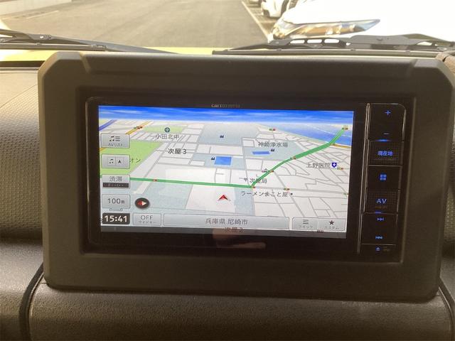 ジムニー XC 4WD 衝突軽減B 社外ナビ TV Bカメラ ETC LEDヘッドライト フォグライト クルーズコントロール 革巻きステアリング スマートキー プッシュスタート 純正アルミホイール(6枚目)