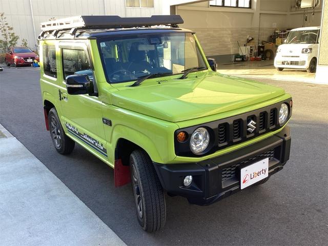 ジムニー XC 4WD 衝突軽減B 社外ナビ TV Bカメラ ETC LEDヘッドライト フォグライト クルーズコントロール 革巻きステアリング スマートキー プッシュスタート 純正アルミホイール(16枚目)
