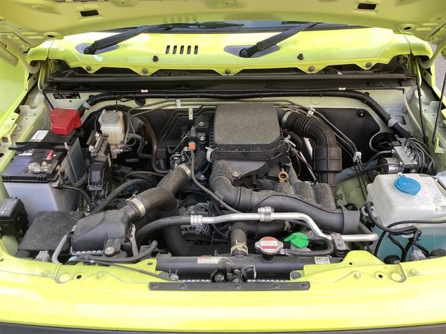 ジムニー XC 4WD 衝突軽減B 社外ナビ TV Bカメラ ETC LEDヘッドライト フォグライト クルーズコントロール 革巻きステアリング スマートキー プッシュスタート 純正アルミホイール(23枚目)
