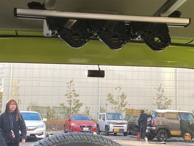 ジムニー XC 4WD 衝突軽減B 社外ナビ TV Bカメラ ETC LEDヘッドライト フォグライト クルーズコントロール 革巻きステアリング スマートキー プッシュスタート 純正アルミホイール(25枚目)