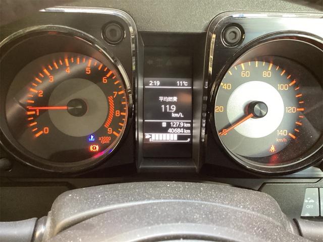 ジムニー XC 4WD 衝突軽減B 社外ナビ TV Bカメラ ETC LEDヘッドライト フォグライト クルーズコントロール 革巻きステアリング スマートキー プッシュスタート 純正アルミホイール(27枚目)