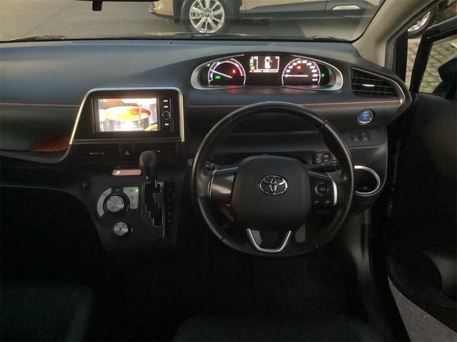 シエンタ ハイブリッドG クエロ トヨタセーフティセンス 純正ナビ Bluetooth対応 Bカメラ ETC 両側自動ドア スマートキー プッシュスタート ステアリングスイッチ 社外アルミホイール 電動格納ミラー(5枚目)