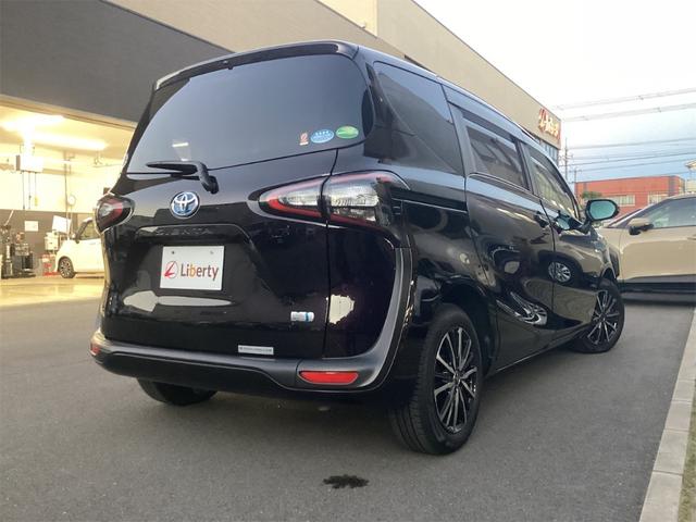 シエンタ ハイブリッドG クエロ トヨタセーフティセンス 純正ナビ Bluetooth対応 Bカメラ ETC 両側自動ドア スマートキー プッシュスタート ステアリングスイッチ 社外アルミホイール 電動格納ミラー(18枚目)