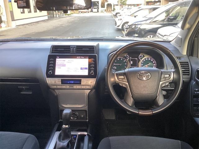 ランドクルーザープラド TX 4WD 全周囲カメラ 純正9インチディスプレイ クリアランスソナー オートクルーズコントロール レーンアシスト 衝突被害軽減システム サンルーフ ナビ オートマチックハイビーム LEDヘッドランプ(5枚目)