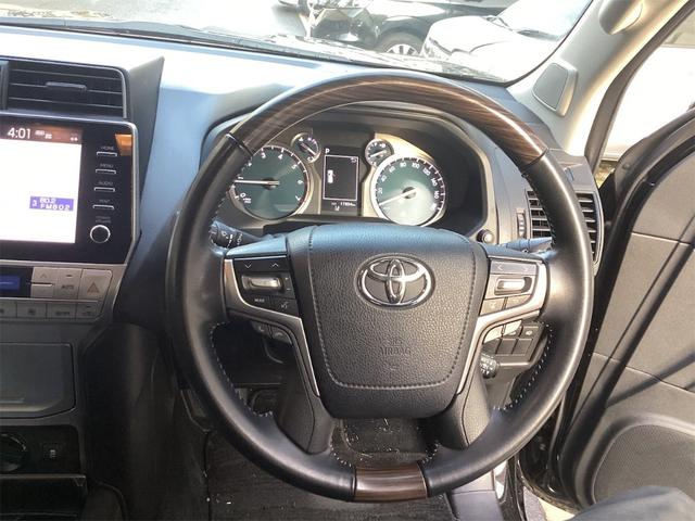 ランドクルーザープラド TX 4WD 全周囲カメラ 純正9インチディスプレイ クリアランスソナー オートクルーズコントロール レーンアシスト 衝突被害軽減システム サンルーフ ナビ オートマチックハイビーム LEDヘッドランプ(6枚目)