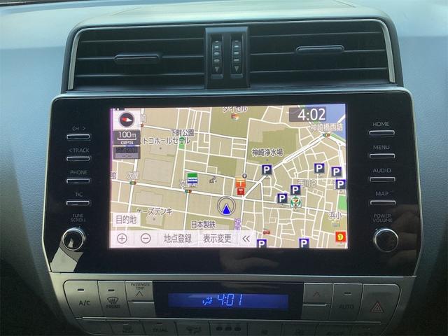 ランドクルーザープラド TX 4WD 全周囲カメラ 純正9インチディスプレイ クリアランスソナー オートクルーズコントロール レーンアシスト 衝突被害軽減システム サンルーフ ナビ オートマチックハイビーム LEDヘッドランプ(7枚目)