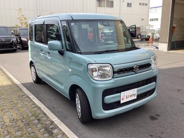 スペーシア ハイブリッドG 衝突軽減B 社外ナビ TV 両側スライドドア スマートキー プッシュスタート アイドリングストップ ヘッドライトレベライザー 電動格納ミラー オートエアコン(16枚目)