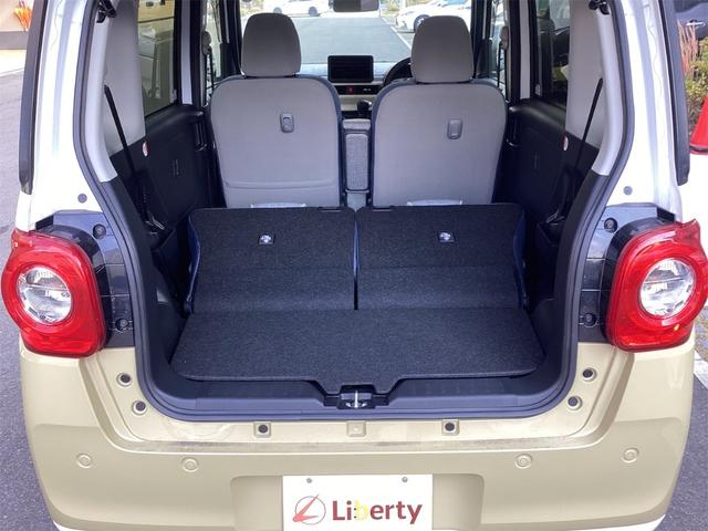 ムーヴキャンバス ストライプスG 衝突軽減B 電子パーキング 両側自動ドア LEDヘッドライト フォグライト スマートキー プッシュスタート アイドリングストップ ステアリングスイッチ 電動格納ミラー オートエアコン(27枚目)