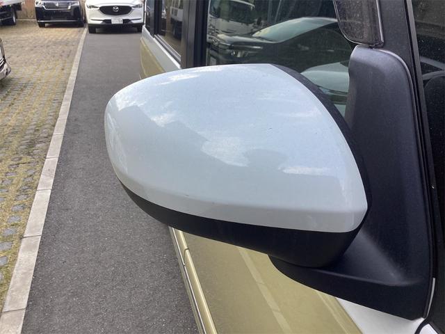 ムーヴキャンバス ストライプスG 衝突軽減B 電子パーキング 両側自動ドア LEDヘッドライト フォグライト スマートキー プッシュスタート アイドリングストップ ステアリングスイッチ 電動格納ミラー オートエアコン(36枚目)