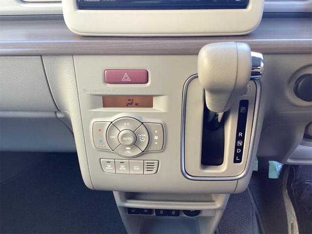 アルトラパン X 衝突軽減B 純正ナビ TV 全方位カメラ LEDヘッドライト スマートキー プッシュスタート アイドリングストップ 革巻きステアリング 前席シートヒーター ステアリングスイッチ 純正アルミホイール(10枚目)