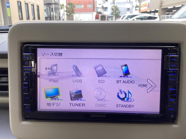 アルトラパン Ｌ　ナビ　ＴＶ　クリアランスソナー　レーンアシスト　衝突被害軽減システム　オートライト　スマートキー　アイドリングストップ　電動格納ミラー　シートヒーター　ベンチシート　ＣＶＴ　ＥＳＣ　ＣＤ　ＵＳＢ（6枚目）