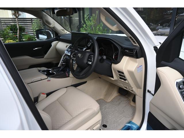 ランドクルーザー ZX ZEUSカスタム リアエンター クールBOX 本革 パノラミックビューモニター JBLプレミアムサウンドシステム ムーンルーフ パワーバックドア ETC2.0 トノカバー フロアマット(36枚目)