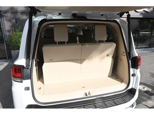 ランドクルーザー ZX ZEUSカスタム リアエンター クールBOX 本革 パノラミックビューモニター JBLプレミアムサウンドシステム ムーンルーフ パワーバックドア ETC2.0 トノカバー フロアマット(54枚目)