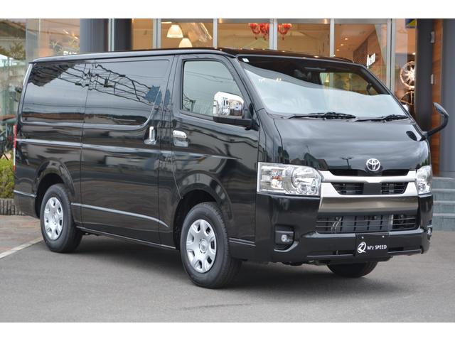 ハイエースバン ロングスーパーGL ダークプライムS デジタルインナーミラー パノラミックビューモニター LEDヘッドライト 両側パワースライドドア AC100V スマートキー ステアリングスイッチ(7枚目)