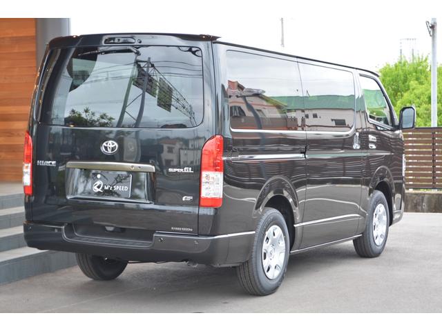 ハイエースバン ロングスーパーGL ダークプライムS デジタルインナーミラー パノラミックビューモニター LEDヘッドライト 両側パワースライドドア AC100V スマートキー ステアリングスイッチ(9枚目)
