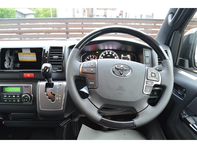 ハイエースバン ロングスーパーGL ダークプライムS デジタルインナーミラー パノラミックビューモニター LEDヘッドライト 両側パワースライドドア AC100V スマートキー ステアリングスイッチ(39枚目)