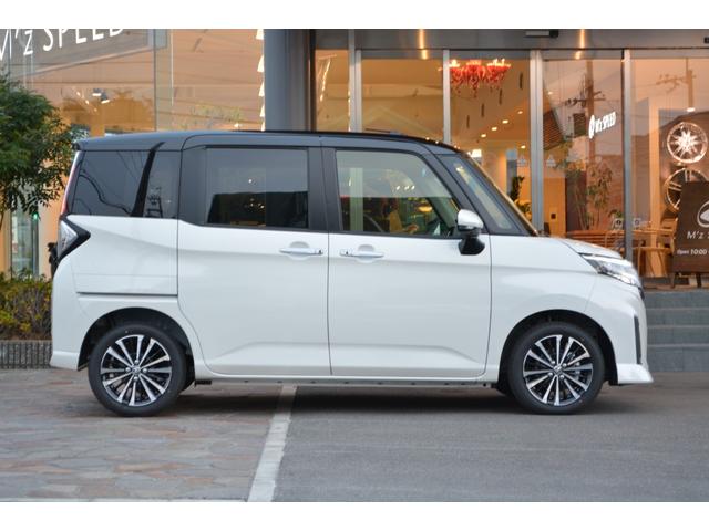 ルーミー カスタムG-T 9インチディスプレイオーディオ フルセグTV 全周囲カメラ 両側電動スライドドア 衝突被害軽減ブレーキ スマートキー LEDヘッドランプ 禁煙車 オートライト(5枚目)