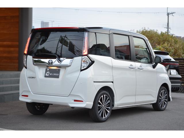 ルーミー カスタムG-T 9インチディスプレイオーディオ フルセグTV 全周囲カメラ 両側電動スライドドア 衝突被害軽減ブレーキ スマートキー LEDヘッドランプ 禁煙車 オートライト(7枚目)