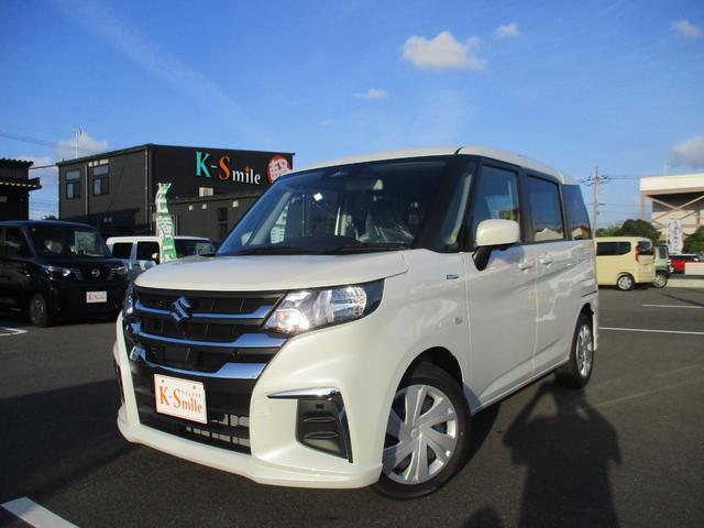 ソリオ ハイブリッドMG 全周囲カメラ ナビ クリアランスソナー オートクルーズコントロール レーンアシスト 衝突被害軽減システム 両側スライドドア オートライト スマートキー アイドリングストップ 電動格納ミラー CVT(17枚目)