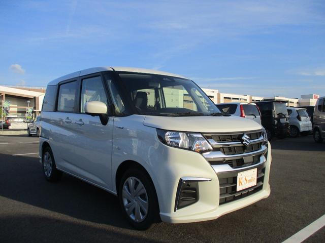 ソリオ ハイブリッドMG 全周囲カメラ ナビ クリアランスソナー オートクルーズコントロール レーンアシスト 衝突被害軽減システム 両側スライドドア オートライト スマートキー アイドリングストップ 電動格納ミラー CVT(19枚目)