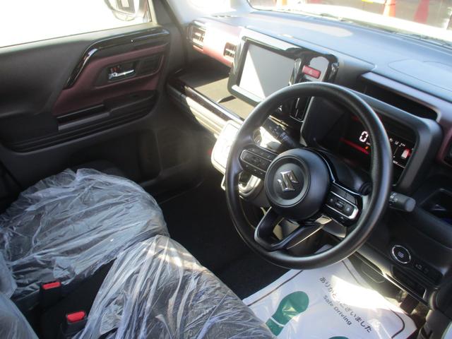 スペーシアカスタム ハイブリッドＧＳ　両側スライド・片側電動　クリアランスソナー　オートクルーズコントロール　レーンアシスト　衝突被害軽減システム　オートライト　ＬＥＤヘッドランプ　スマートキー　アイドリングストップ　電動格納ミラー（24枚目）