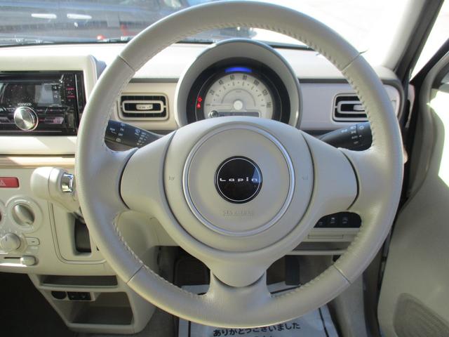 アルトラパン S クリアランスソナー レーンアシスト 衝突被害軽減システム オートライト HID スマートキー アイドリングストップ シートヒーター ベンチシート CVT 盗難防止システム ABS ESC CD(6枚目)