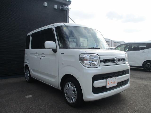 スペーシア ハイブリッドG 両側スライドドア 衝突被害軽減システム オートライト LEDヘッドランプ スマートキー アイドリングストップ 電動格納ミラー シートヒーター ベンチシート CVT ESC CD USB エアコン(17枚目)