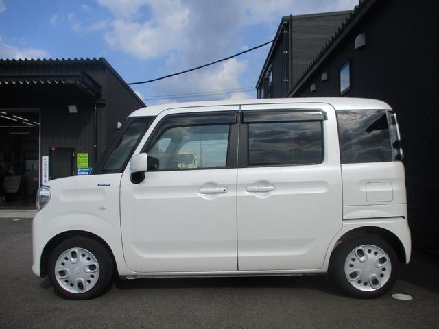 スペーシア ハイブリッドG 両側スライドドア 衝突被害軽減システム オートライト LEDヘッドランプ スマートキー アイドリングストップ 電動格納ミラー シートヒーター ベンチシート CVT ESC CD USB エアコン(18枚目)