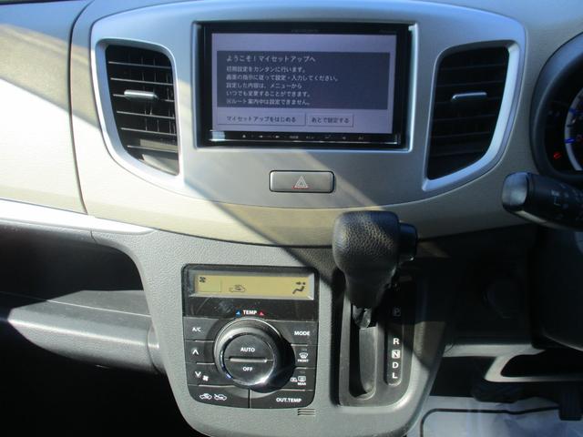ワゴンＲ ＦＸリミテッド　４ＷＤ　ナビ　スマートキー　アイドリングストップ　電動格納ミラー　シートヒーター　ベンチシート　ＣＶＴ　盗難防止システム　ＡＢＳ　アルミホイール　衝突安全ボディ　エアコン　パワーステアリング（7枚目）