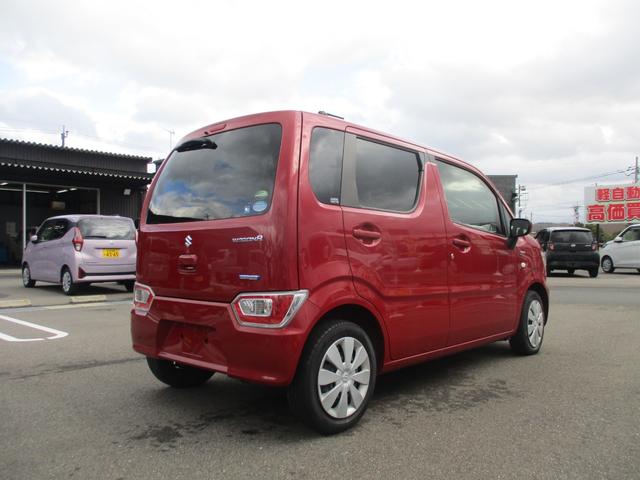 ワゴンＲ ハイブリッドＦＸ　４ＷＤ　ＥＴＣ　クリアランスソナー　レーンアシスト　衝突被害軽減システム　オートライト　スマートキー　アイドリングストップ　電動格納ミラー　シートヒーター　ベンチシート　ＣＶＴ　盗難防止システム（20枚目）