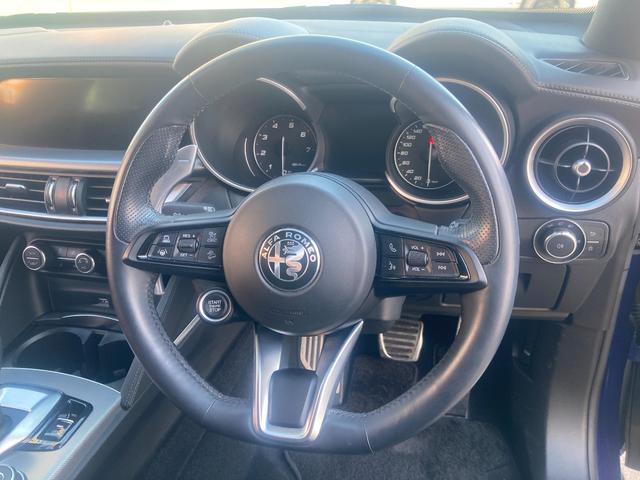 ステルヴィオ 2.0ターボ Q4スポーツパッケージ 黒革シート/シートヒーター/パワーシート ステアリングヒーター 20インチAW 純正ナビ/Bluetooth/フルセグ/Bカメラ/Applecarplay ハーマンカードン レッドキャリパー(48枚目)