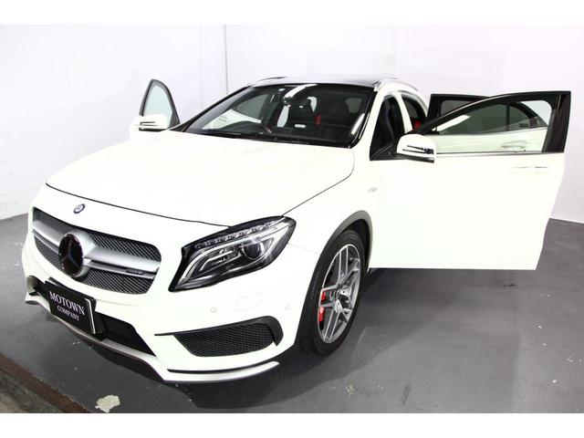 ＧＬＡクラス ＧＬＡ４５　４マチック　パノラマミックガラスルーフ　黒革シート／シートヒーター／パワーシート　キーレスゴー　純正ナビ／フルセグ／Ｂｌｕｅｔｏｏｔｈ／バックカメラ（ＴＶキャンセラー付）パワーバックドア　レーダーセーフティＰＫＧ（23枚目）