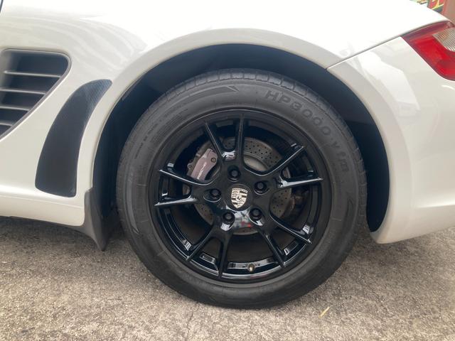 ボクスター ボクスター　バイキセノンヘッドライト　リヤクリアランスソナー　ネイビーレザー／アルカンターラコンビシート　ブラックペイントＡＷ　ディスプレイオーディオ　クルーズコントロール　パドルシフト　電動オープン（40枚目）