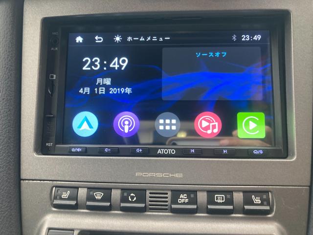 ボクスター ボクスター　バイキセノンヘッドライト　リヤクリアランスソナー　ネイビーレザー／アルカンターラコンビシート　ブラックペイントＡＷ　ディスプレイオーディオ　クルーズコントロール　パドルシフト　電動オープン（64枚目）