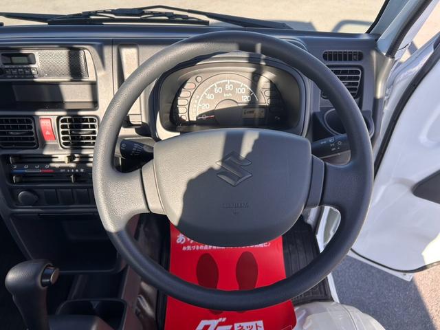 キャリイトラック ＫＣエアコン・パワステ　・パワーステアリング・エアコン・オートマチック・２ＷＤ・純正ラジオ・ヘッドライトレベライザー・荷台ゴムマット・１年保証付き（12枚目）