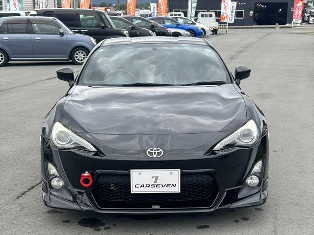 ８６ ＧＴ　・６ＭＴ・ＴＲＤフロントエアロ・ＢＬＩＴＺ製ＺＺ－Ｒ車高調・ＳＳＲーＲＥＩＮＥＲｔｙｐｅ１０Ｒ－１８インチＡＷ・社外ナビ・ＴＶフルセグ・バックモニター・ＥＴＣ・クルーズコントロール・スマートキー（3枚目）