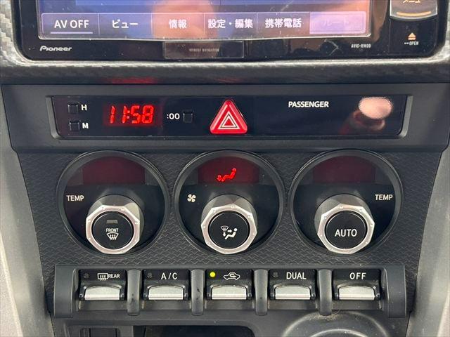 ８６ ＧＴ　・６ＭＴ・ＴＲＤフロントエアロ・ＢＬＩＴＺ製ＺＺ－Ｒ車高調・ＳＳＲーＲＥＩＮＥＲｔｙｐｅ１０Ｒ－１８インチＡＷ・社外ナビ・ＴＶフルセグ・バックモニター・ＥＴＣ・クルーズコントロール・スマートキー（18枚目）