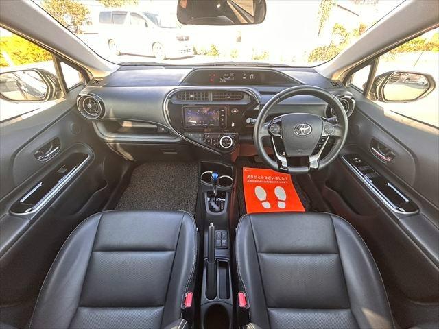 アクア Gソフトレザーセレクション ・トヨタセーフティセンス・Work製17インチAW・イクリプス製ナビ・TVフルセグ・Bluetooth機能・バックモニター・LEDヘッドライト・クルーズコントロール・スマートキー・ETC車載器(11枚目)