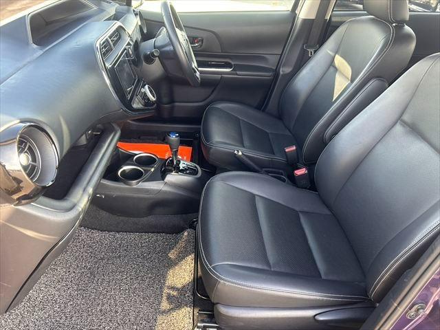 アクア Gソフトレザーセレクション ・トヨタセーフティセンス・Work製17インチAW・イクリプス製ナビ・TVフルセグ・Bluetooth機能・バックモニター・LEDヘッドライト・クルーズコントロール・スマートキー・ETC車載器(42枚目)