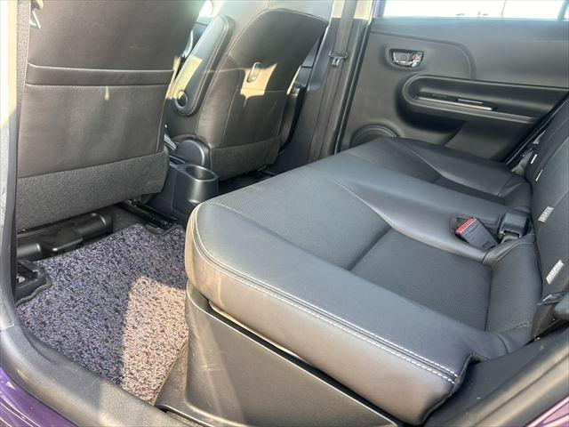 アクア Gソフトレザーセレクション ・トヨタセーフティセンス・Work製17インチAW・イクリプス製ナビ・TVフルセグ・Bluetooth機能・バックモニター・LEDヘッドライト・クルーズコントロール・スマートキー・ETC車載器(45枚目)